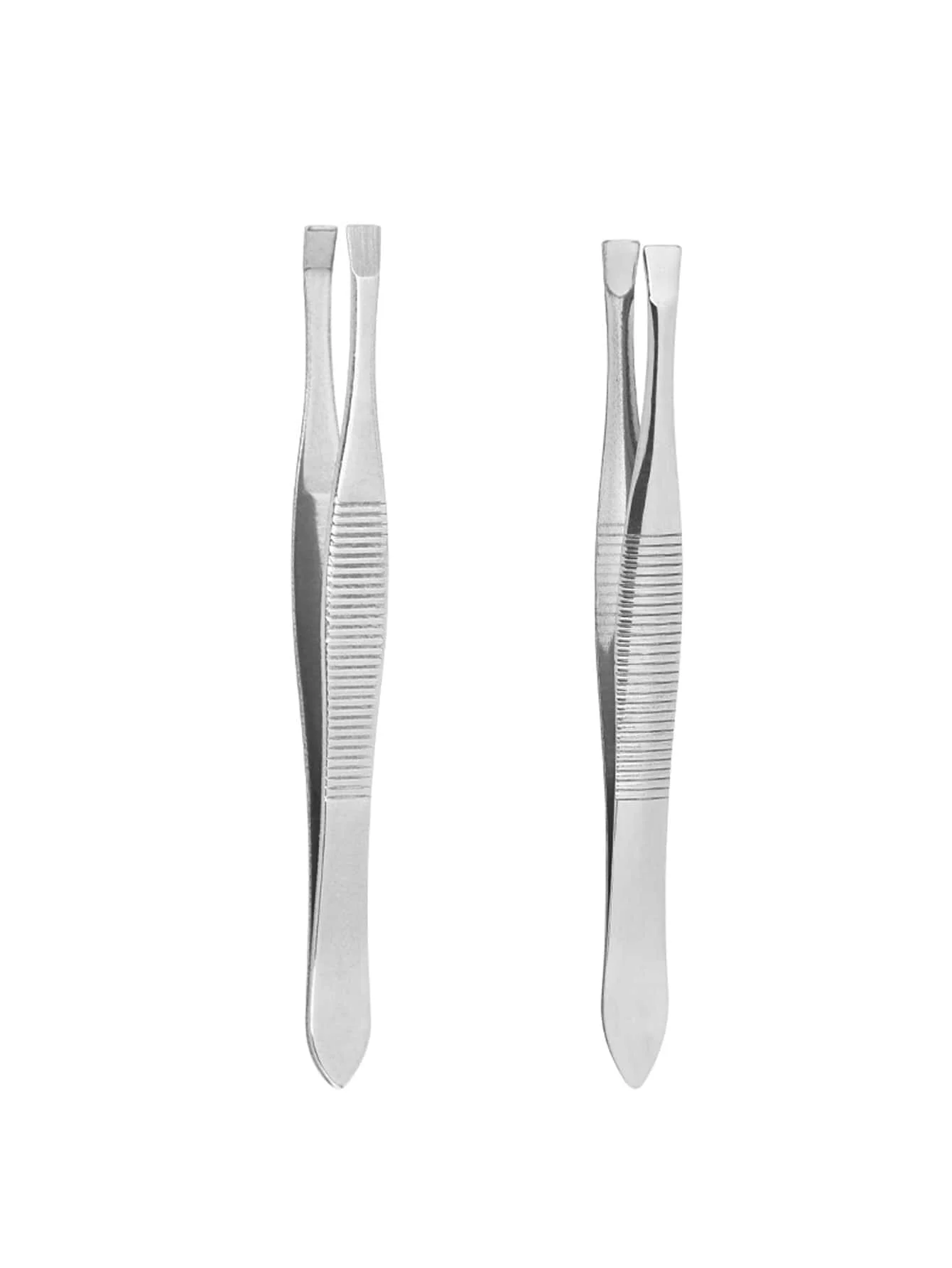 2pcs Stainless Steel Eyebrow C - Women Accessories Combo Gift avaliação e preço