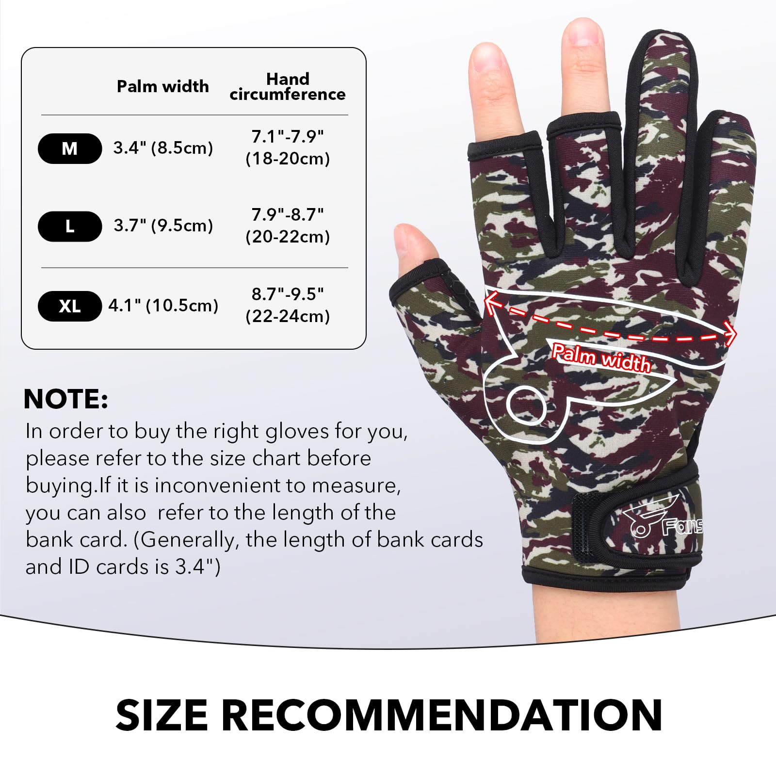 8Fans Fishing Gloves - Finger  - Women'S Kayak Accessories avaliação e preço