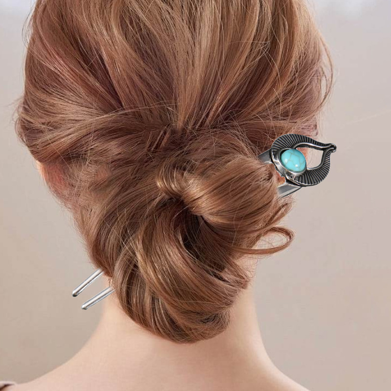 Egypt Turquoise U Shape Hair F - Young Women'S Accessories avaliação e preço