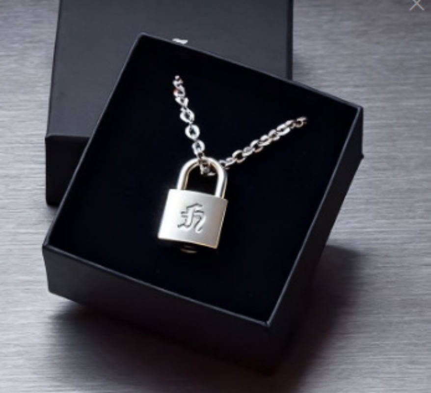 Smooth Matte Finish Metal Lock - Women'S Accessories Jewelry avaliação e preço
