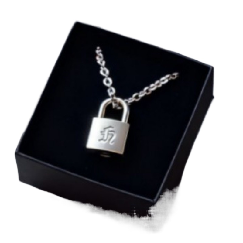 Smooth Matte Finish Metal Lock - Women'S Accessories Jewelry avaliação e preço