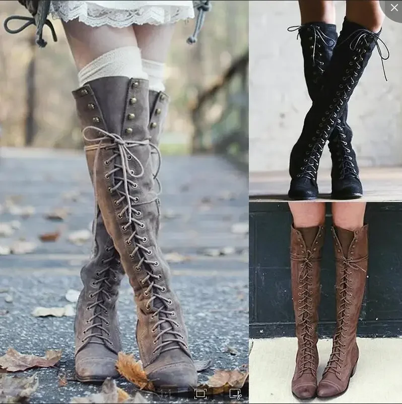 Medieval Costume Knight Boots  - Women'S Accessories For Shoes avaliação e preço