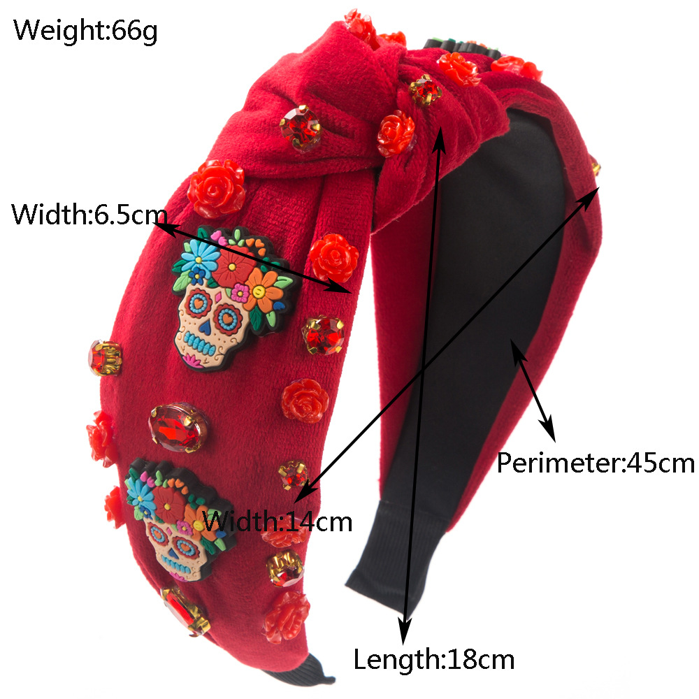 New Halloween headband flannel - Women'S Accessories Flannels avaliação e preço