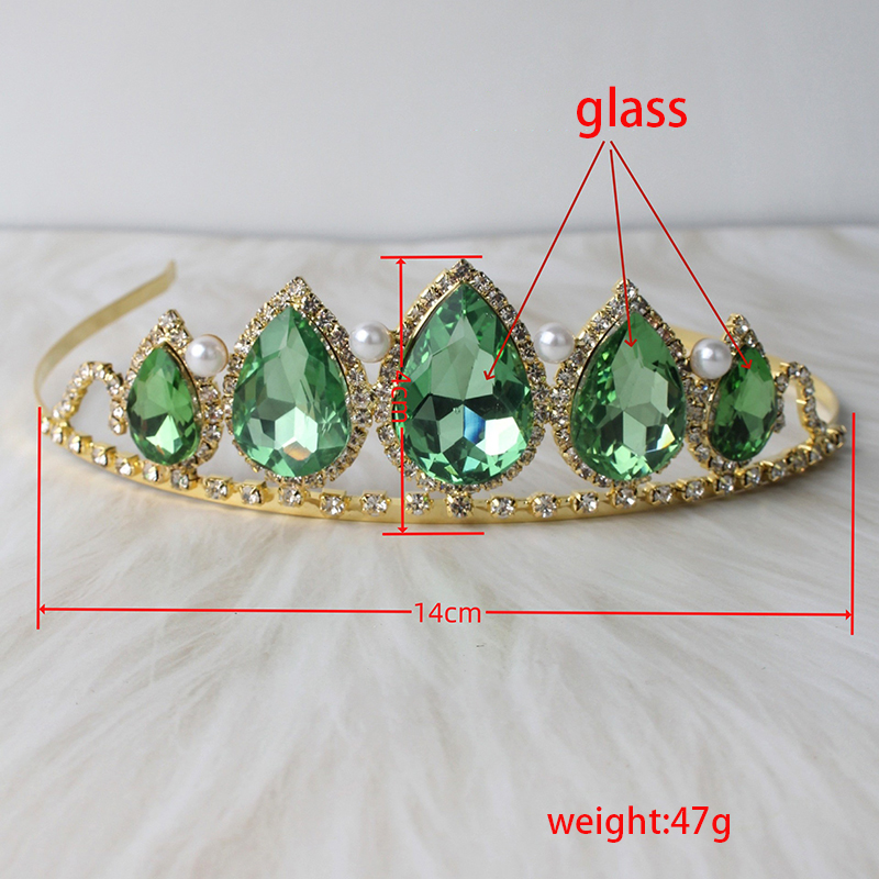 Green Water Drop Rhinestone Cr - Women'S Accessories Jewelry avaliação e preço