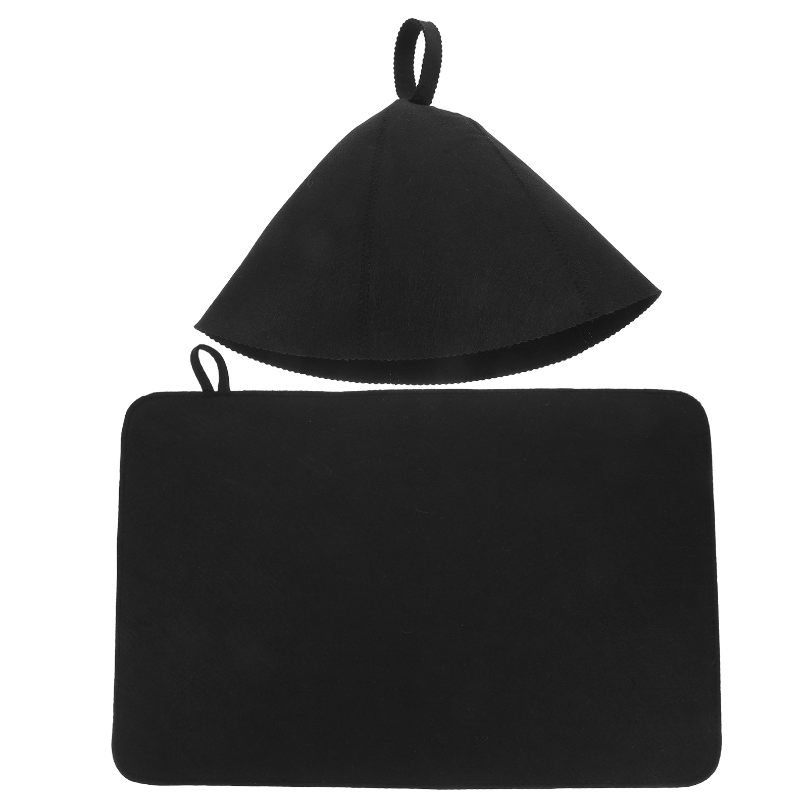 1Set Felt Sauna Hat and Seat C - Women'S Kayak Accessories avaliação e preço